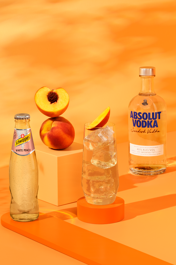 White Peach Drinks Schweppes Deutschland